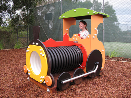 Locomotive J2607 playground equipment