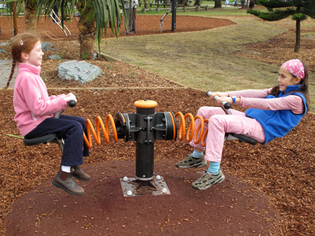 town beach playground equipment